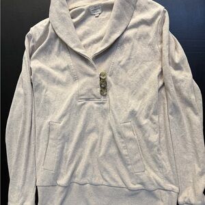 Banana Republic Cream Cowl Neck Sweater